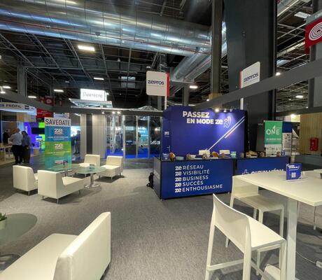 Stand Zepros sur le salon Batimat 2026