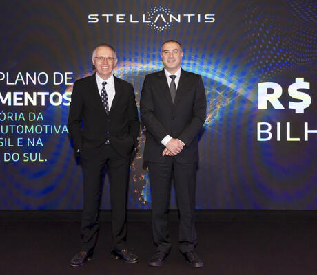 Carlos Tavares et Emanuele Cappellano / Crédits : Stellantis