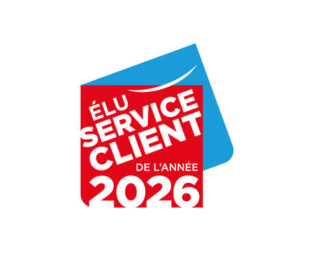 credit logo service client de l'année 