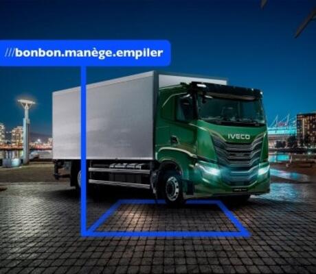 Crédits : what3words - Iveco