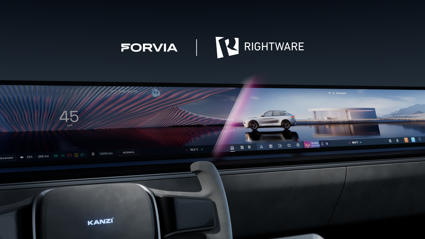 Crédit photo : Forvia x Rightware